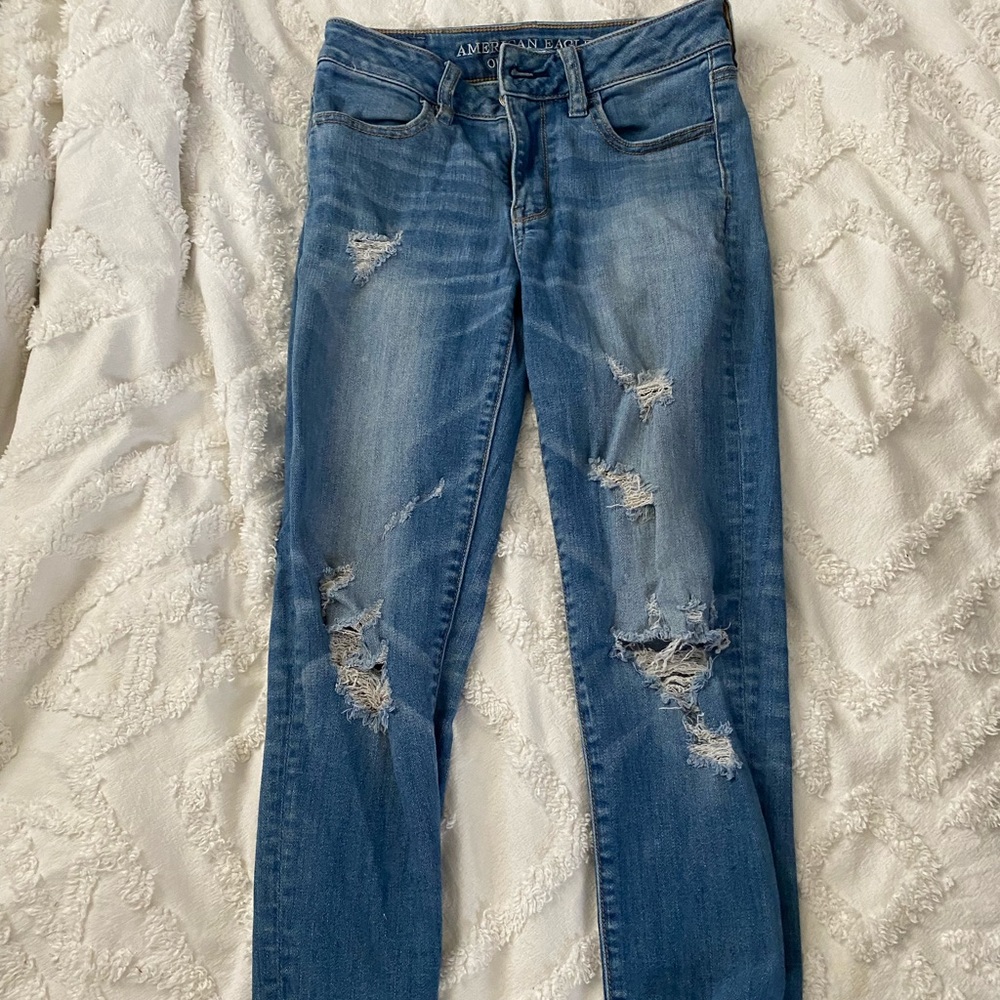 American eagle skinny jeans.